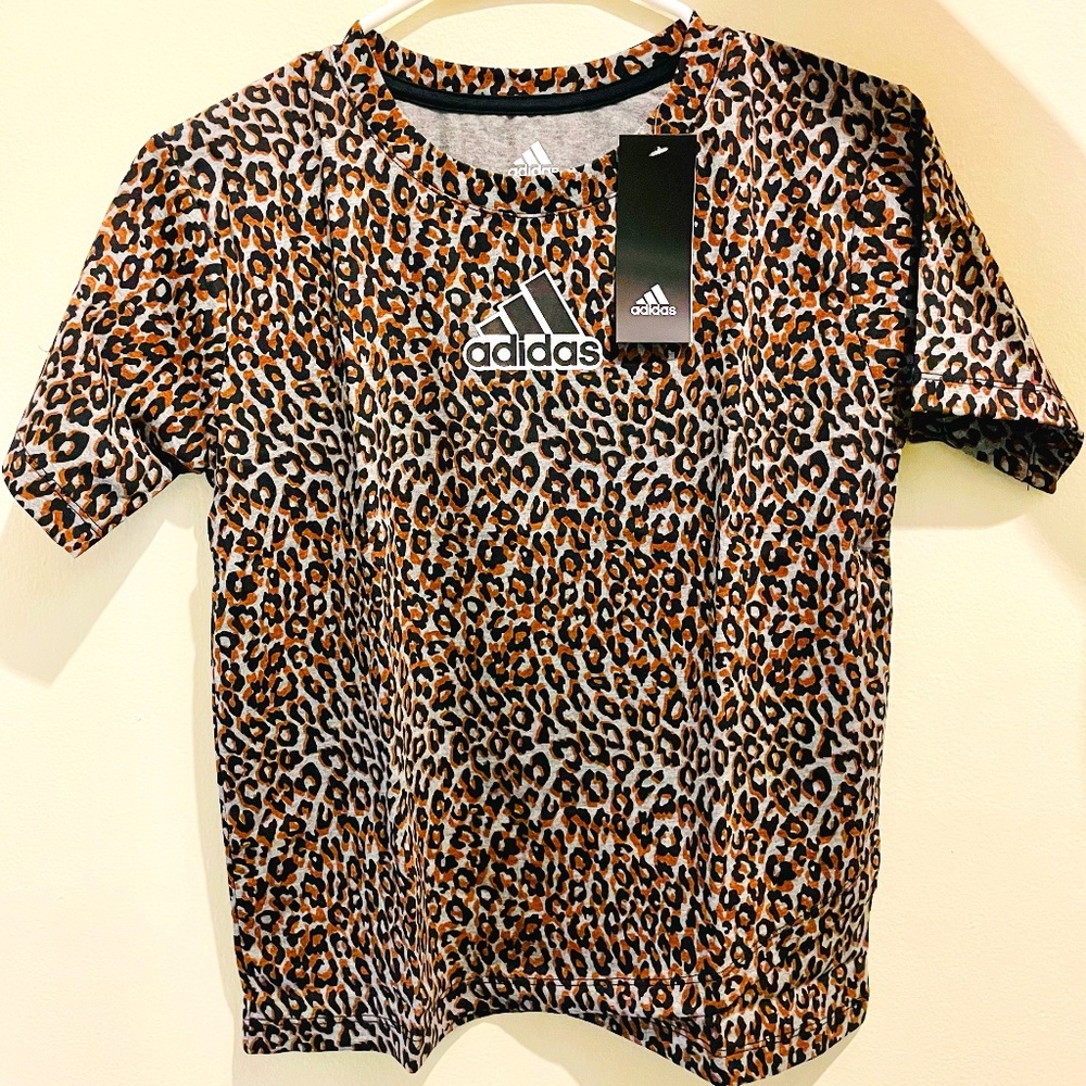 Adidas Cross Over Heather T-Shirt Girl's L(14)